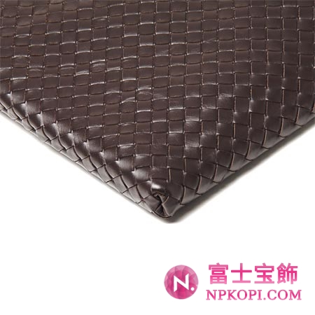 ボッテガヴェネタ/BOTTEGA VENETA/ レザーショルダーバッグ /チョコレートブラウン276357 v465c 2078